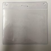 CLEAR LANYARD PLASTIC HOLDERS